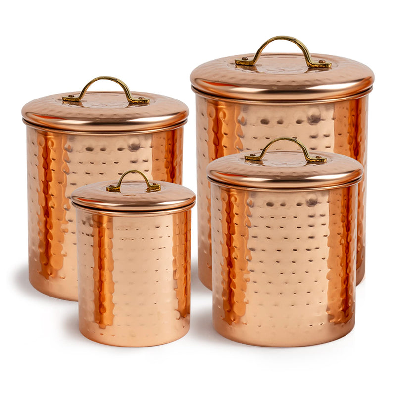 Copper Food Canister